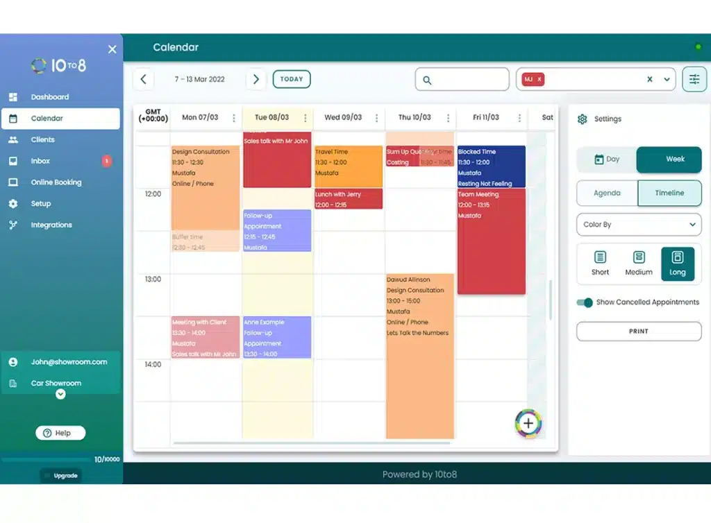 Sign In App (former 10to8) screenshot - 10 migliori software per la gestione ospedaliera del 2026