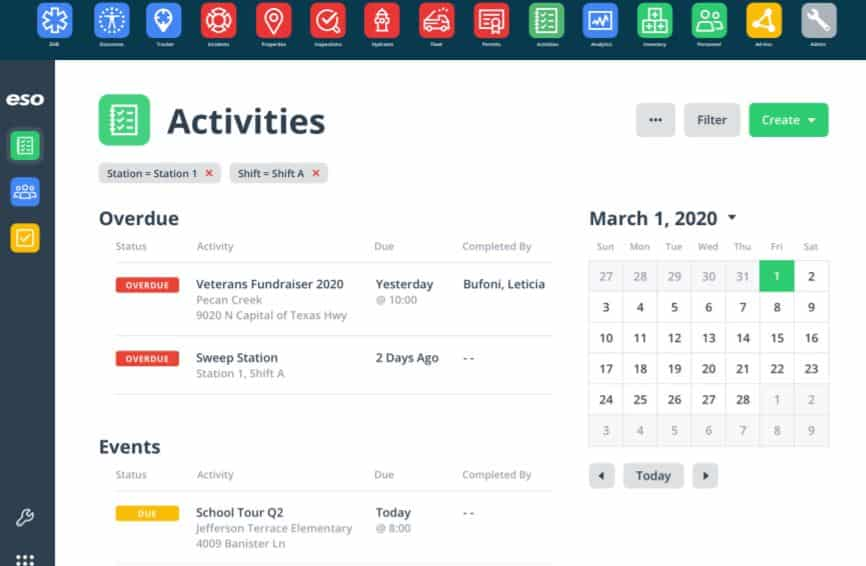 ESO EHR screenshot - 10 Mejores Software de Servicios Médicos de Emergencia en 2026