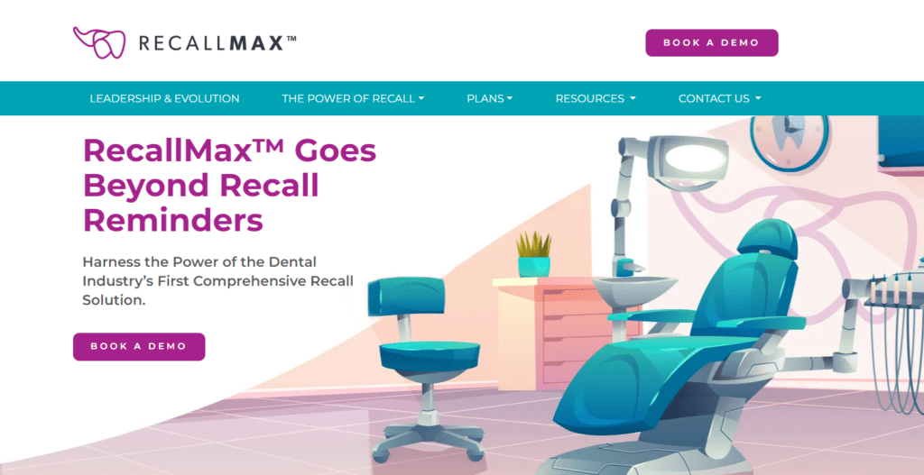 RecallMax screenshot - 10 migliori software per la gestione della relazione con i pazienti nel 2026