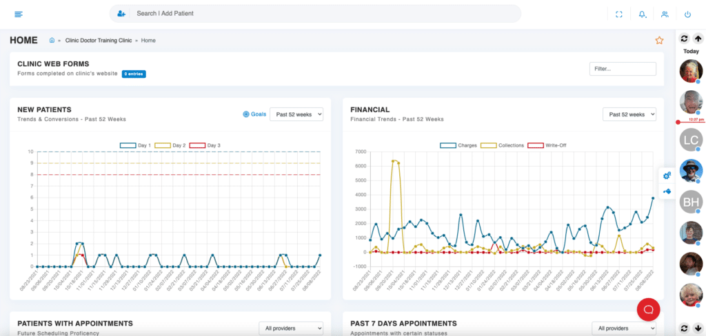 ChiroSpring screenshot - 10 Mejores Programas de Facturación Quiropráctica Analizados para 2026