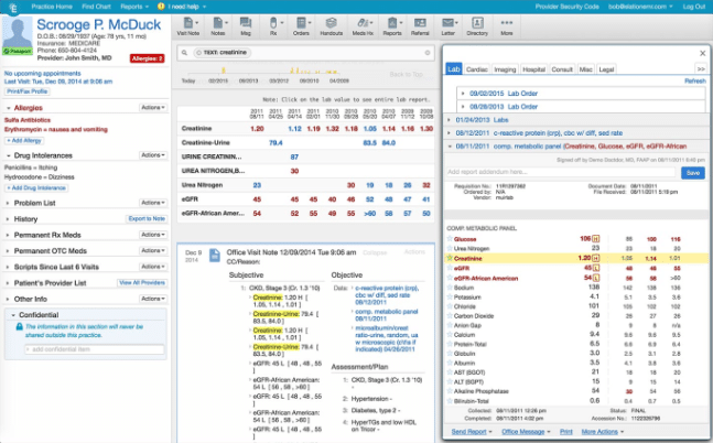 Elation Health screenshot - 10 Mejores Soluciones de Historia Clínica Electrónica en la Nube para 2026 [Mis Opiniones]