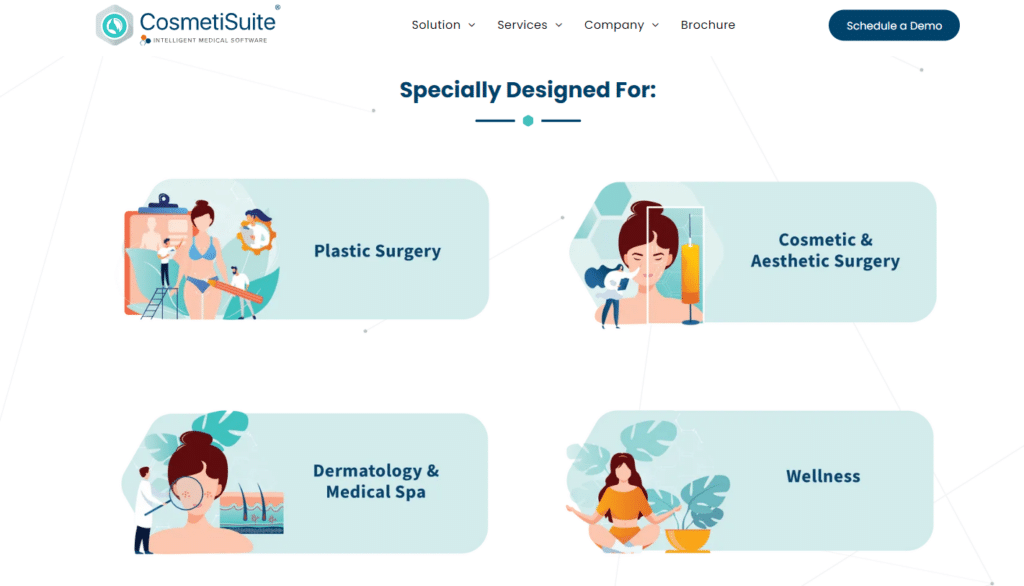 CosmetiSuite screenshot - El Top 10 de Software de Cirugía Plástica en el Mercado de 2026