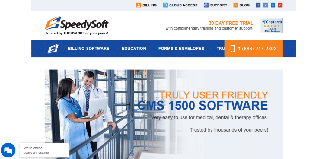 Speedy Claims screenshot - 10 mejores programas de gestión de reclamaciones sanitarias en 2026