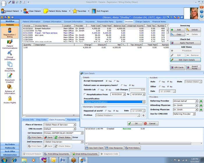 PatientNow screenshot - 10 Migliori Soluzioni EHR Basate su Cloud per 2026 [Le Mie Recensioni]