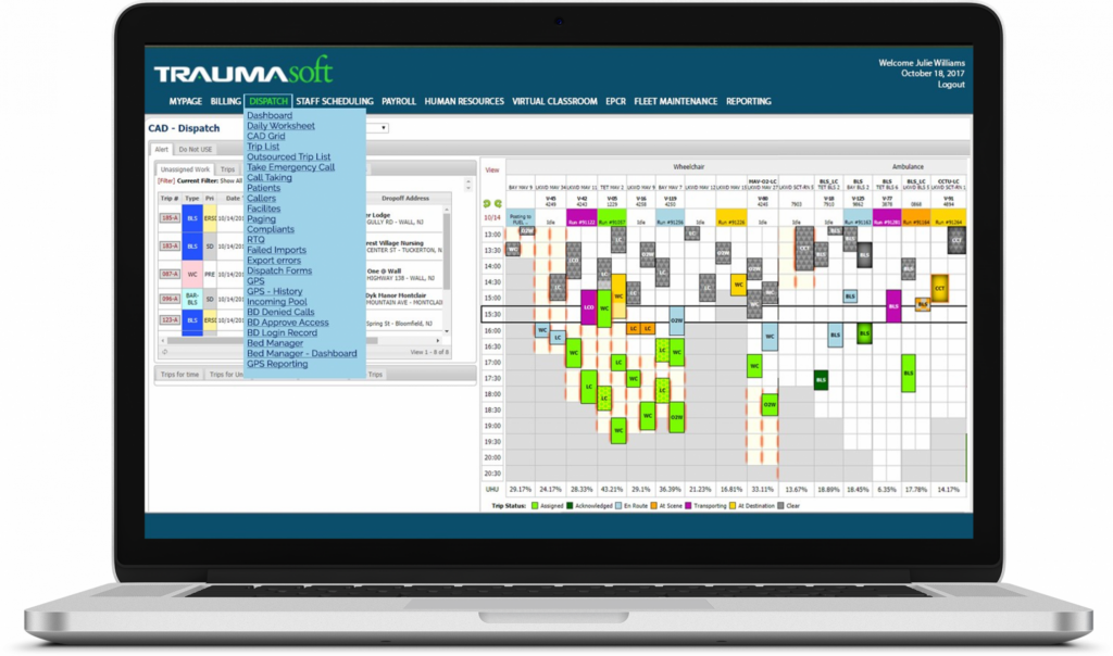 Traumasoft screenshot - 10 Mejores Software de Servicios Médicos de Emergencia en 2026