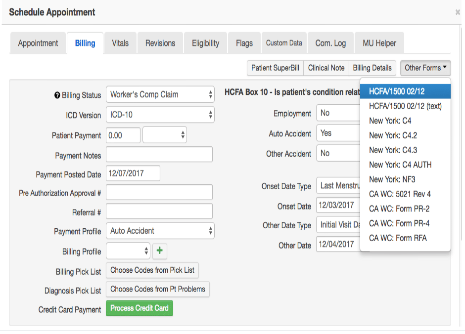 DrChrono screenshot - 10 migliori software per la PMA: recensiti e confrontati per 2026