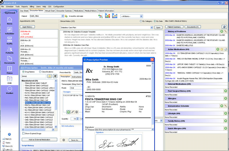 Accuro screenshot - 10 Mejores Software de Admisión de Pacientes: Analizados para 2026
