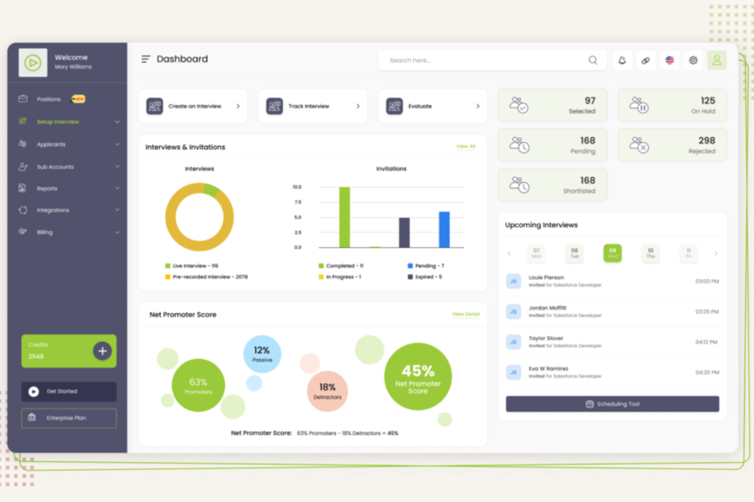 Jobma screenshot - I 10 migliori software HR per il settore sanitario recensiti per il 2026