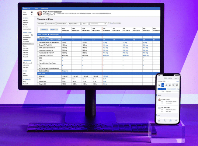 OncoEMR screenshot - 10 Migliori cartelle cliniche elettroniche per oncologia recensite per 2026