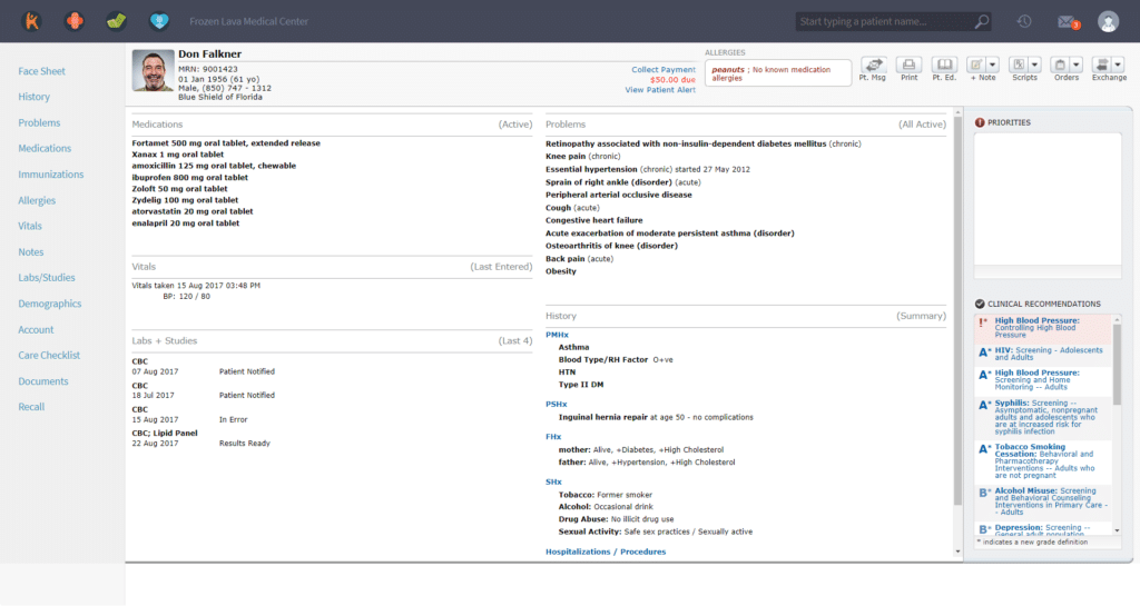 Kareo Clinical screenshot - 10 Migliori Soluzioni di Software per e-Prescrizione Recensite per 2026