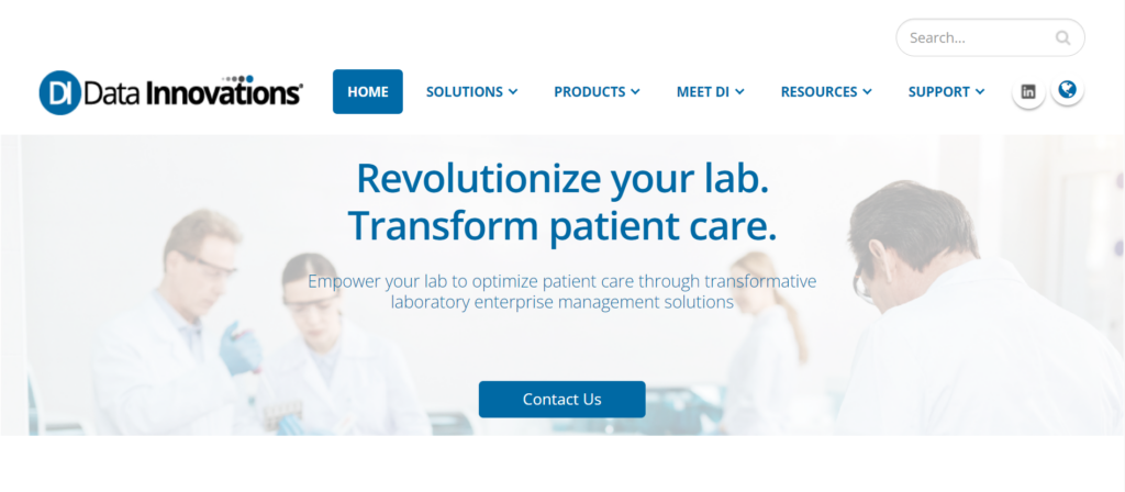 Data Innovations screenshot - 10 Mejores Programas para Laboratorios Médicos de 2026