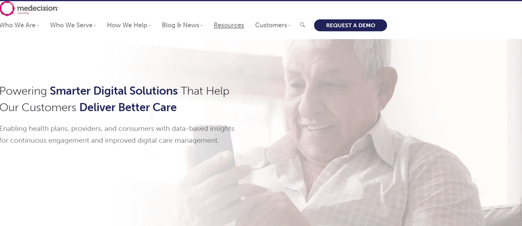 Medecision screenshot - 10 Migliori Software di Gestione delle Cure Valutati per 2026