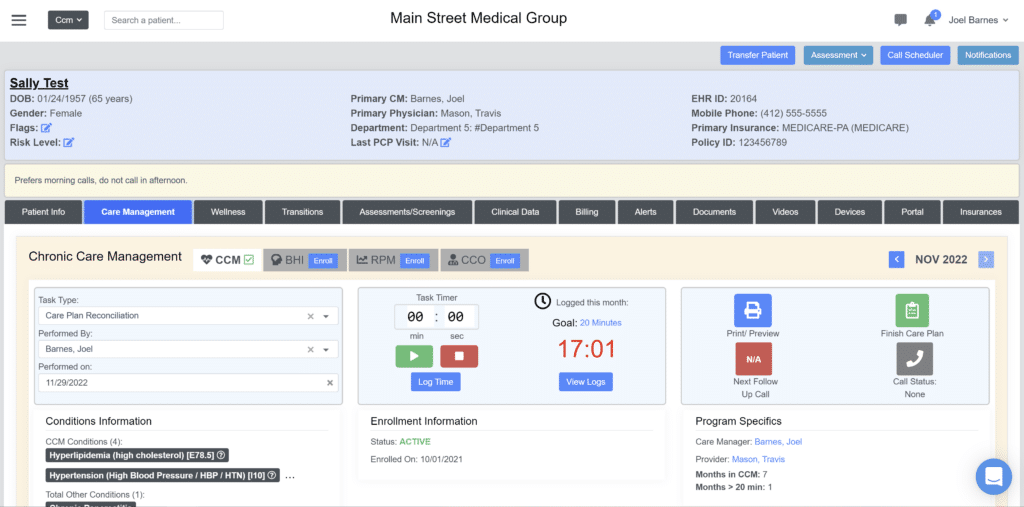 ThoroughCare screenshot - 10 Mejores Software de Gestión de Cuidados Revisados para 2026