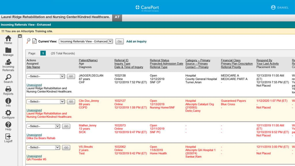 CarePort screenshot - 10 Migliori Software di Gestione delle Cure Valutati per 2026