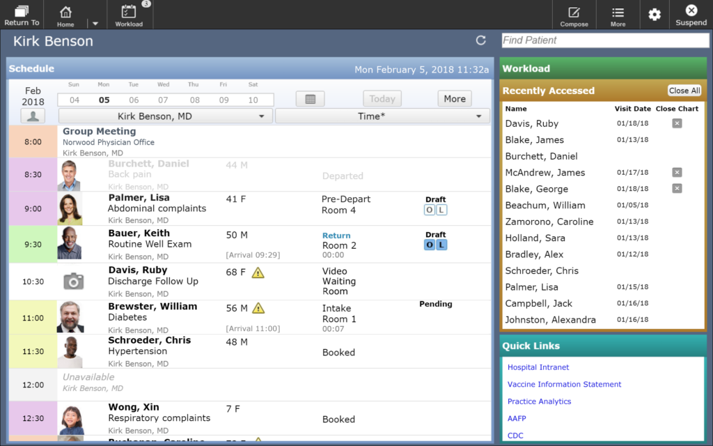 MEDITECH screenshot - 10 Migliori Software di Gestione delle Cure Valutati per 2026