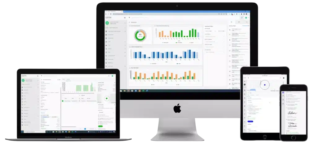 GeoH screenshot - 10 Migliori software per l’assistenza domiciliare recensiti nel 2026