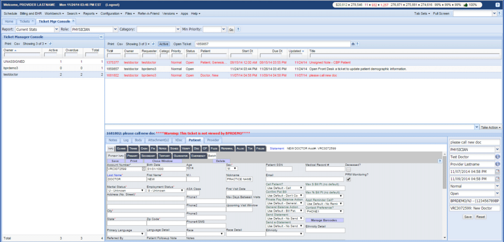 Genesis Chiropractic Software screenshot - 10 Mejores Programas de Facturación Quiropráctica Analizados para 2026