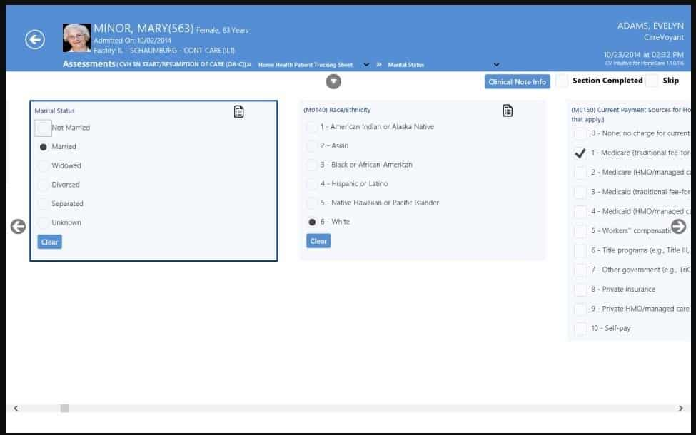 Carevoyant screenshot - I 10 migliori software per hospice recensiti nel 2026
