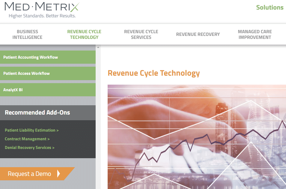 MedMetrix screenshot - 10 migliori servizi di recupero crediti sanitari del 2026