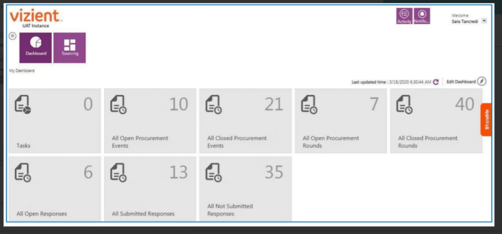 Vizient screenshot - 10 Mejores Software de Cadena de Suministro para el Sector Salud en 2026