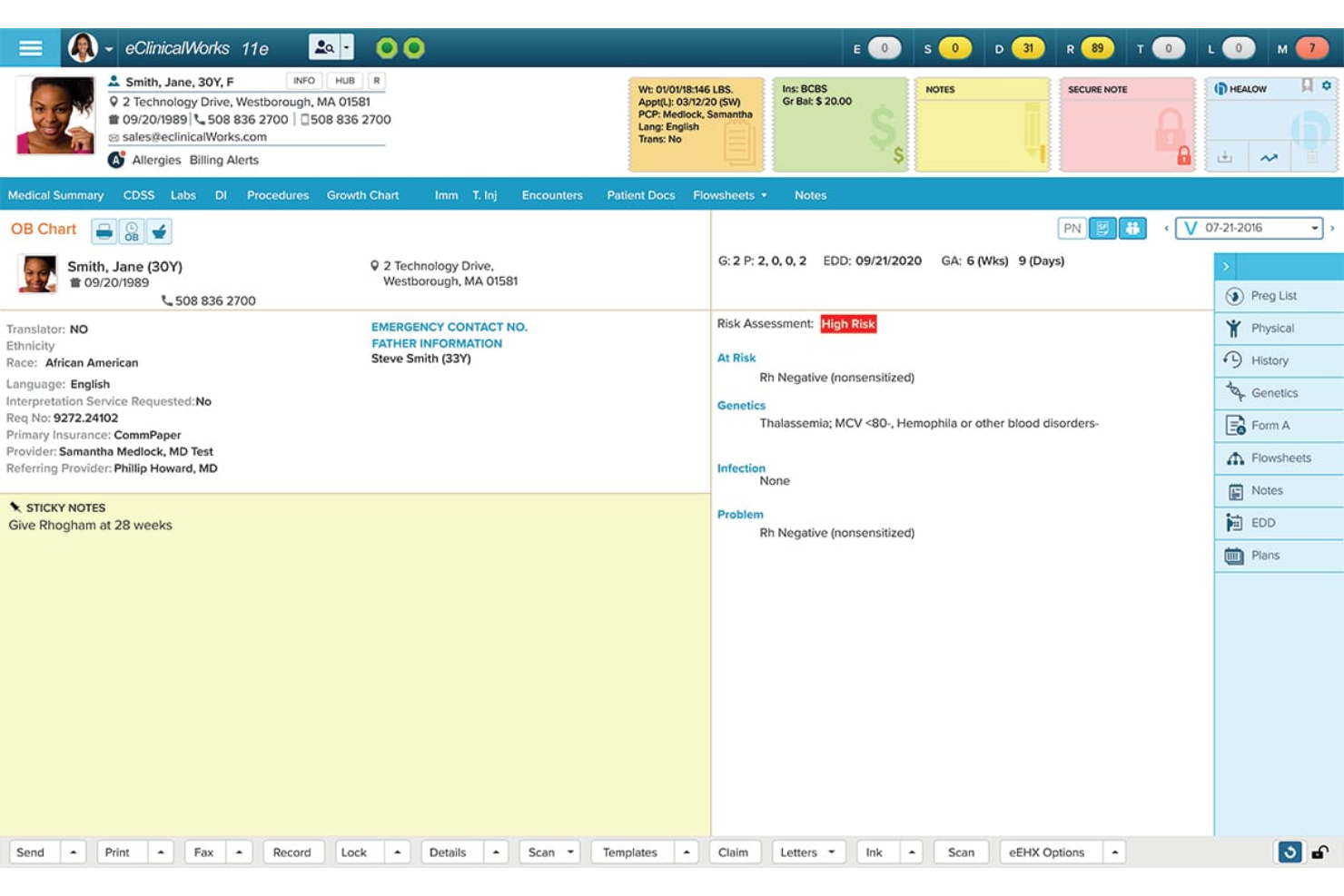 eClinicalWorks screenshot - 1 Mejores Soluciones de Software para el Sector Salud en 2026