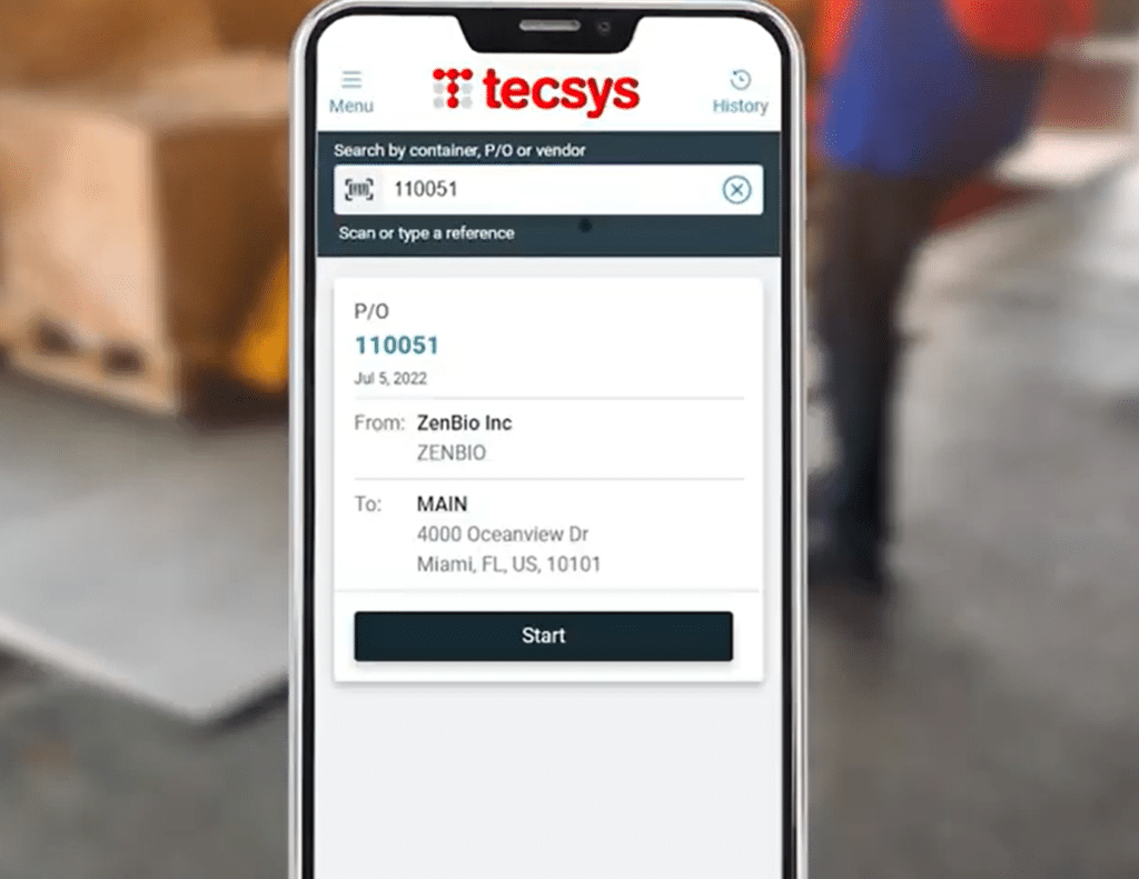 Tecsys screenshot - 10 Migliori software per la catena di approvvigionamento sanitaria nel 2026
