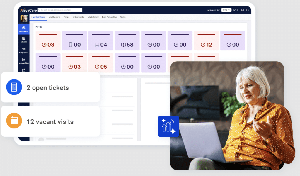 AlayaCare screenshot - 10 Migliori Soluzioni Software per Assistenza Domiciliare Privata per il 2026
