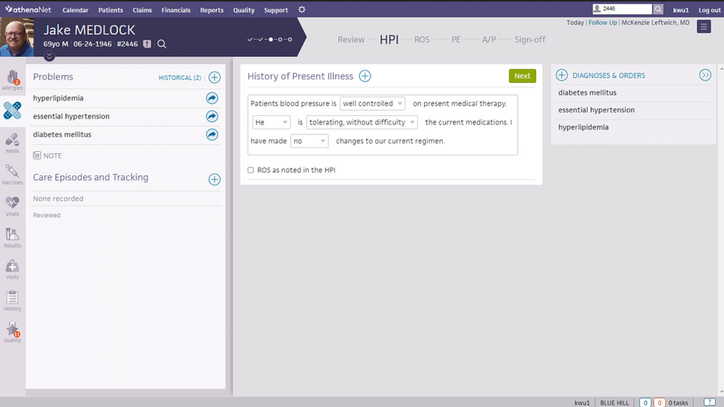 athenahealth screenshot - 10 Migliori software EMR per Mac per il 2026 [Le mie recensioni]