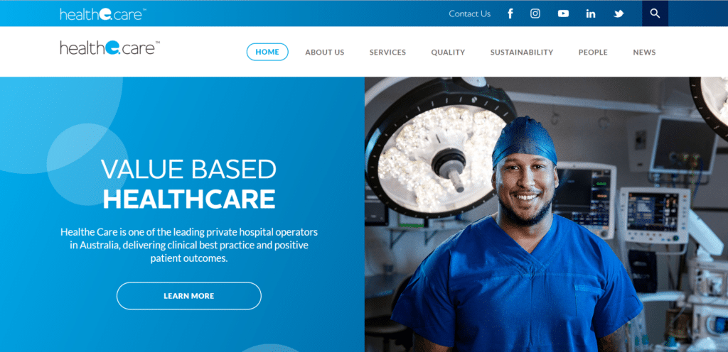 HealtheCare screenshot - 10 Migliori Software di Gestione della Salute della Popolazione del 2026