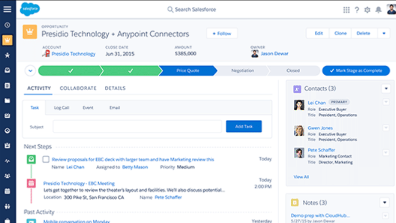 Salesforce Agentforce Health screenshot - 10 Migliori sistemi di assistenza interattiva al paziente nel 2026