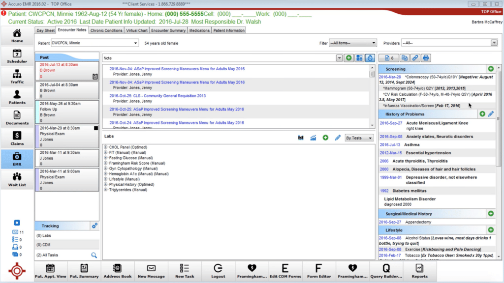 Accuro screenshot - 10 Mejores Software Pediátricos en 2026