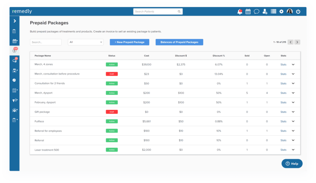 Remedly screenshot - El Top 10 de Software de Cirugía Plástica en el Mercado de 2026