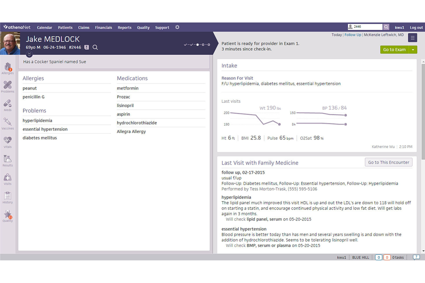 Athenahealth screenshot - 10 Mejores Programas para Redactar Recetas Médicas de 2026