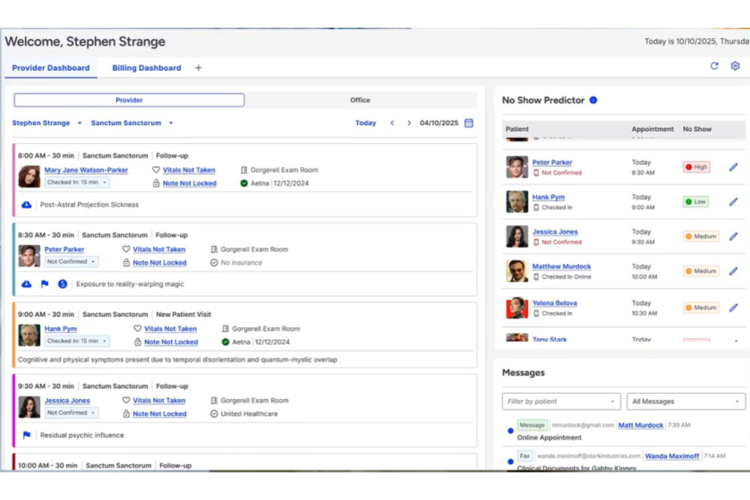 DrChrono screenshot - 10 beste cloud-EMR-software in 2026