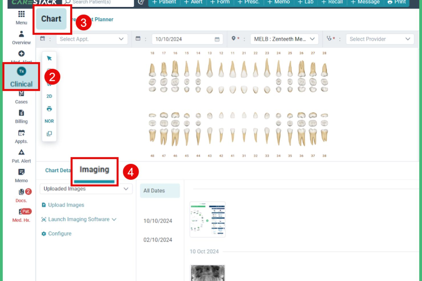 CareStack screenshot - De 10 beste tandheelkundige softwareoplossingen beoordeeld in 2026