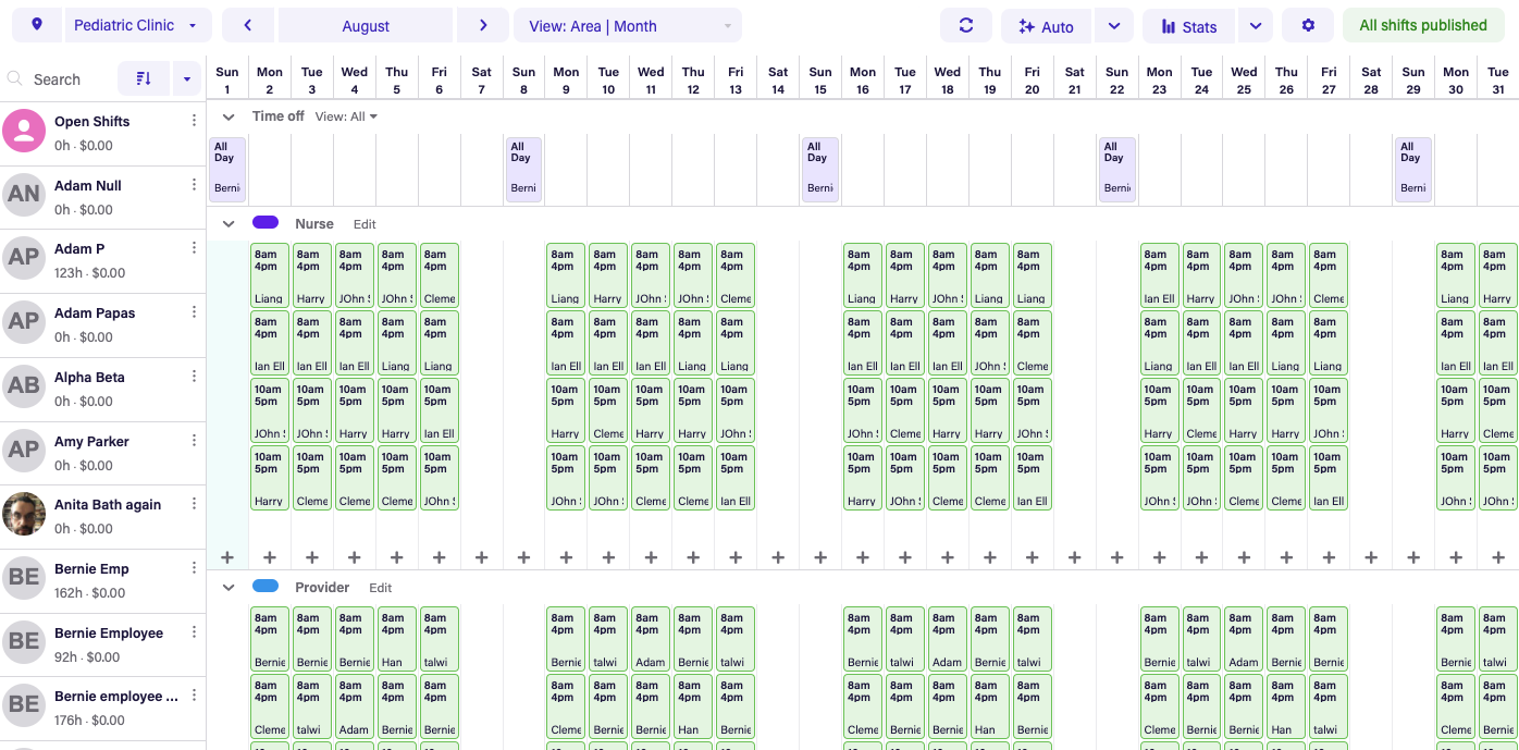 Deputy screenshot - 10 beste software voor personeelsbeheer in de zorg in 2026