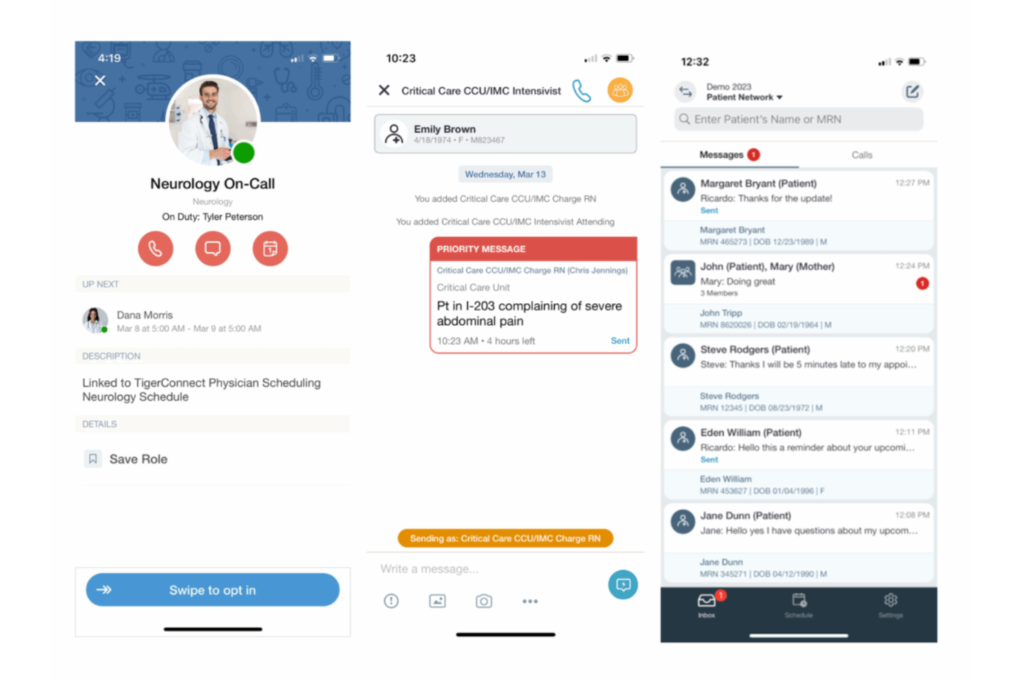TigerConnect screenshot - 10 beste software voor klinische communicatie en samenwerking in 2026