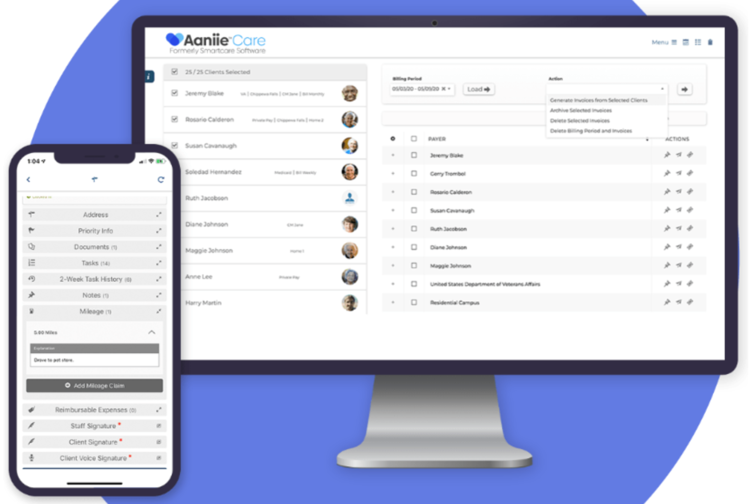 Aaniie screenshot - 10 beste salarissoftware voor thuiszorg, beoordeeld voor 2026