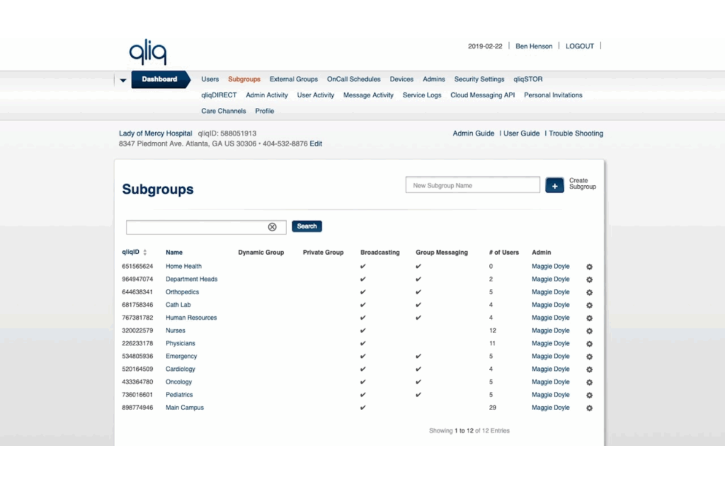 QliqSOFT screenshot - 10 beste software voor klinische communicatie en samenwerking in 2026
