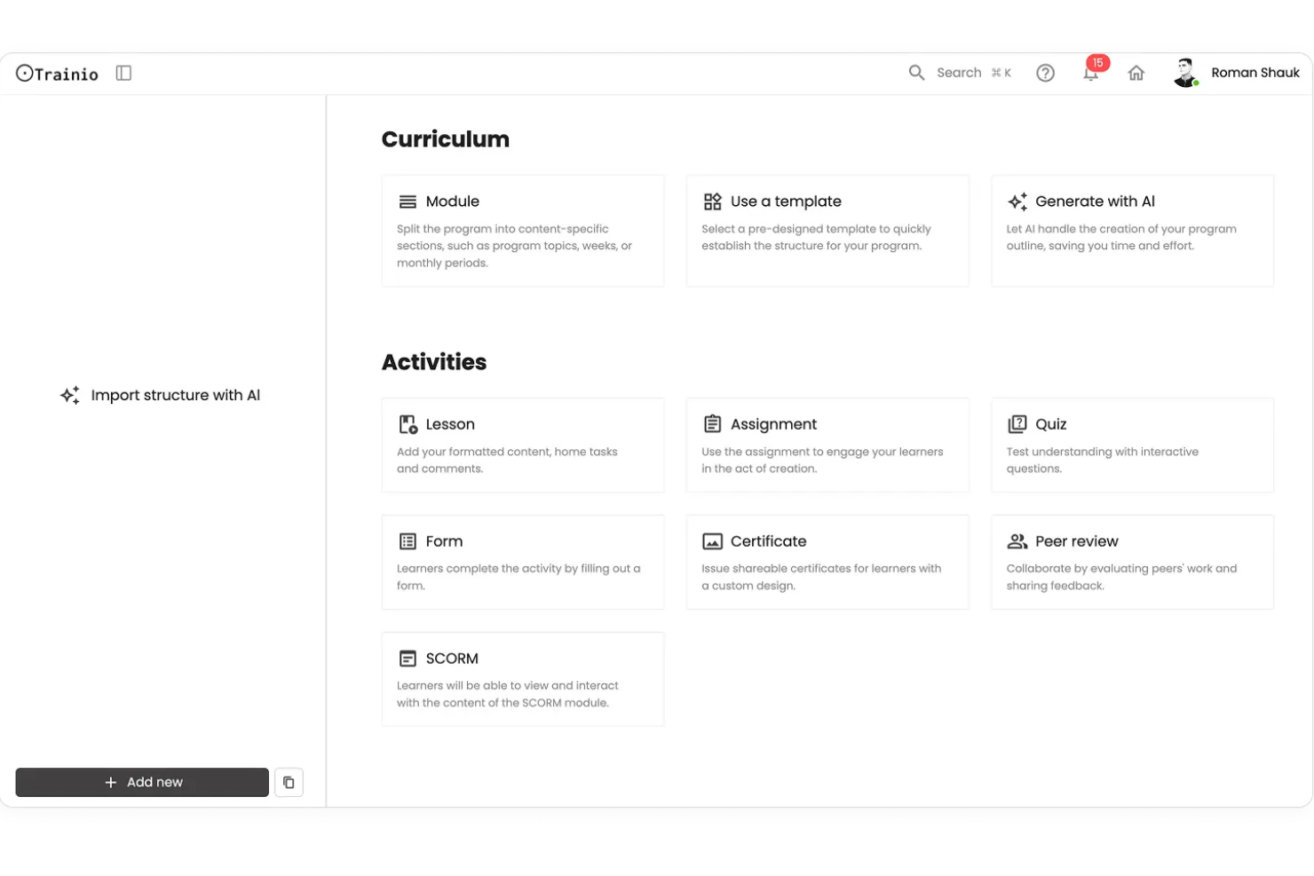 EducateMe LMS screenshot - 10 beste leermanagementsystemen voor de gezondheidszorg voor 2026