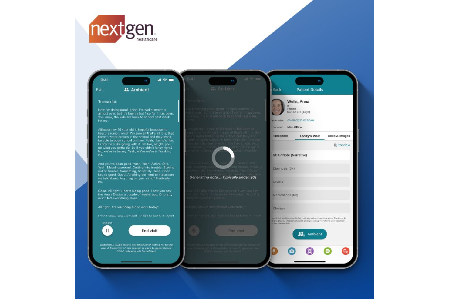NextGEN screenshot - 10 beste software voor kliniekbeheer in 2026