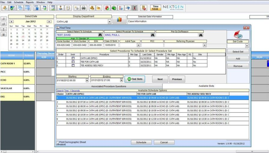 NextGen Healthcare screenshot - 10 beste cardiologiesoftware beoordeeld in 2026