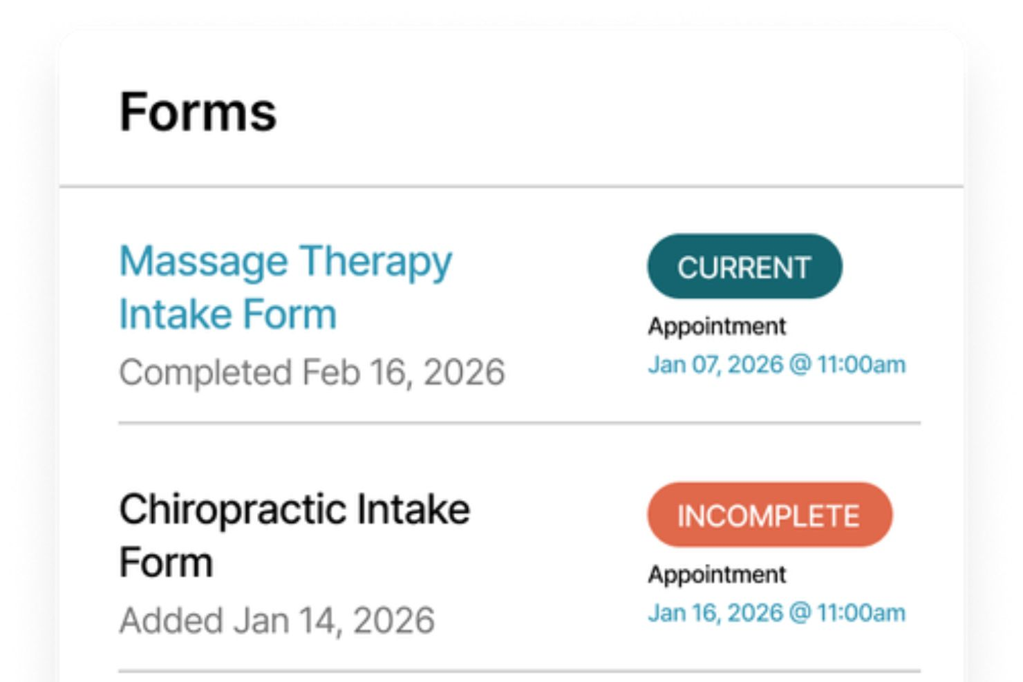 Noterro screenshot - 10 Beste Chiropractiesoftware Beoordeeld voor 2026