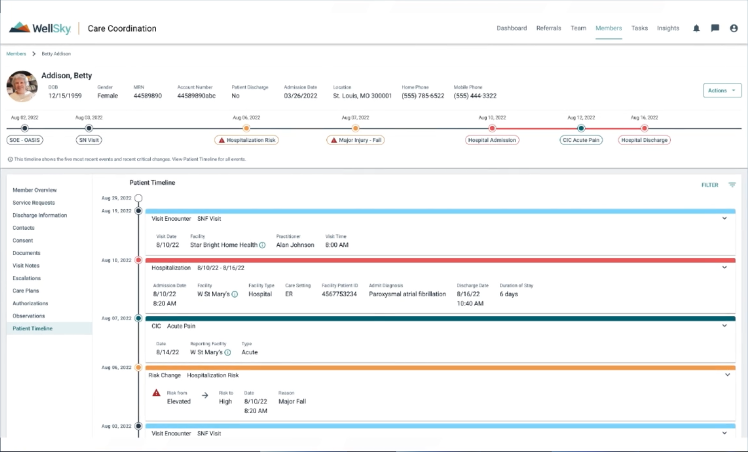 WellSky screenshot - 10 beste software voor zorgcoördinatie beoordeeld in 2026