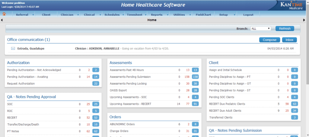 KanTime screenshot - Redefining Medical Care: The 23 Best Healthcare Software Solutions Of 2024