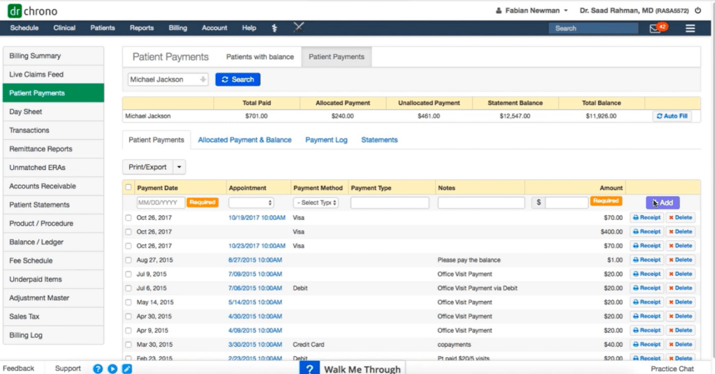 DrChrono EHR screenshot - 29 Best EHR Systems for Family Practice in 2026