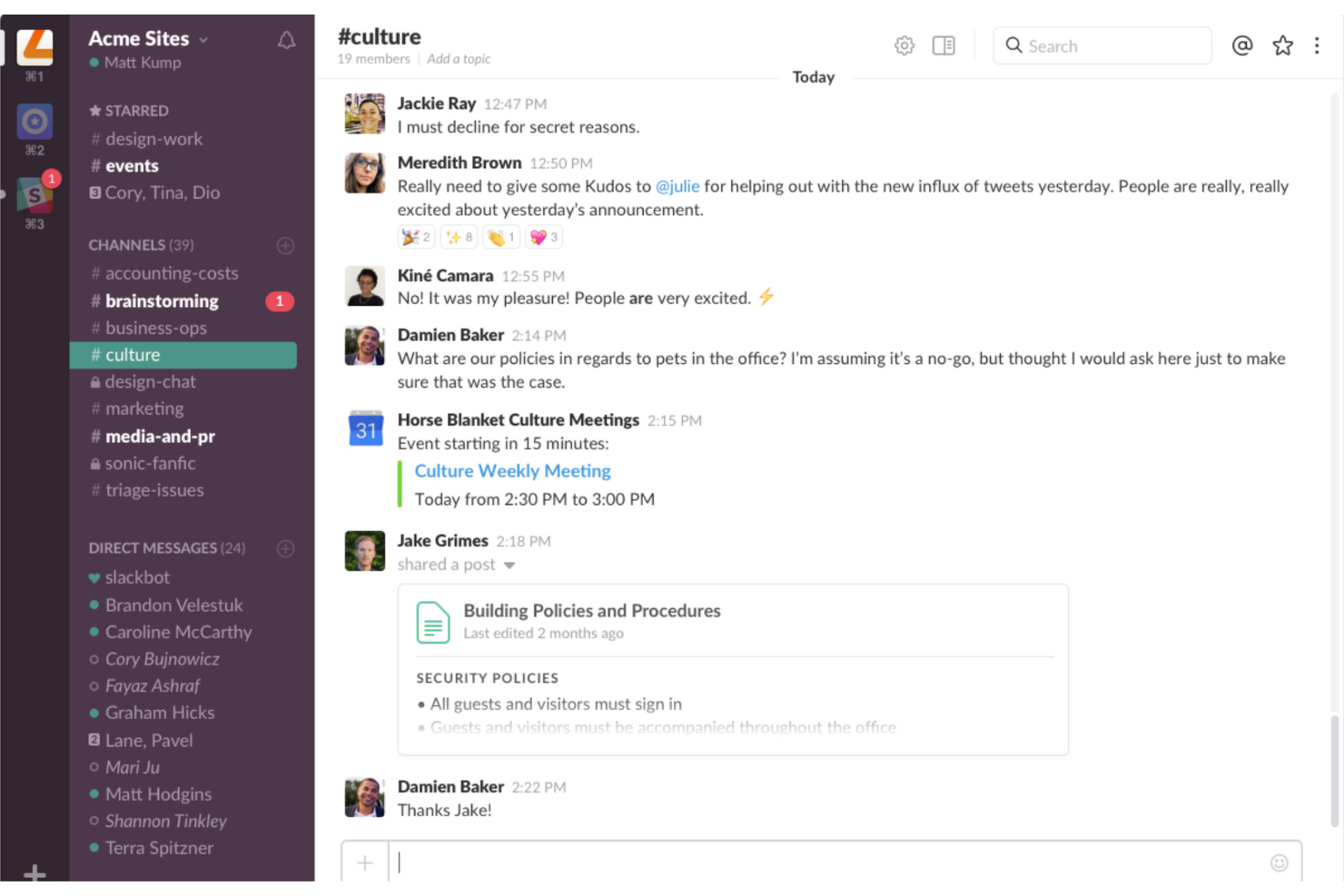 Slack screenshot - 27 Best HIPAA-Compliant Messaging Software for 2026