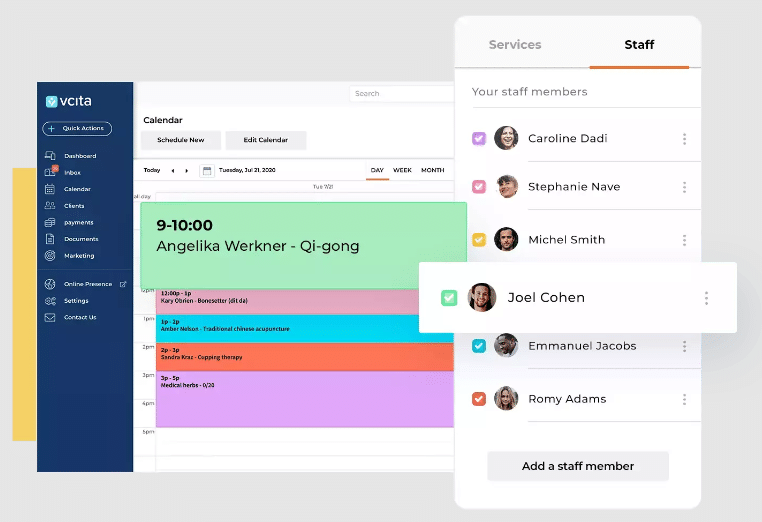 vcita screenshot - 32 Best Appointment Reminder Software Reviewed for 2026