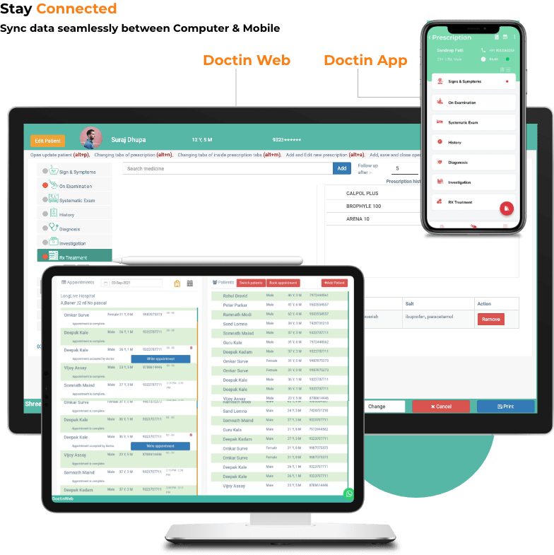 Doctin screenshot - 18 Best Clinic Management Software in 2026
