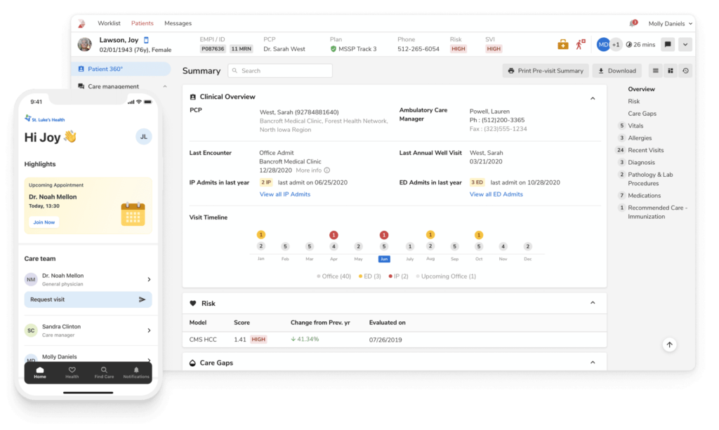 iinovaccer screenshot - 19 Best Care Management Software Reviewed for 2026
